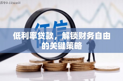 西充低利率贷款，解锁财务自由的关键策略