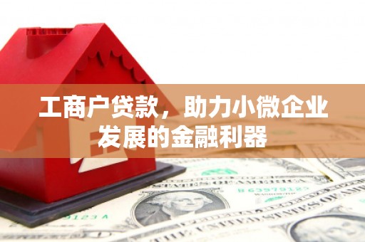西充工商户贷款，助力小微企业发展的金融利器