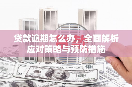 西充贷款逾期怎么办，全面解析应对策略与预防措施