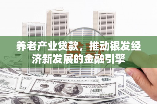 西充养老产业贷款，推动银发经济新发展的金融引擎