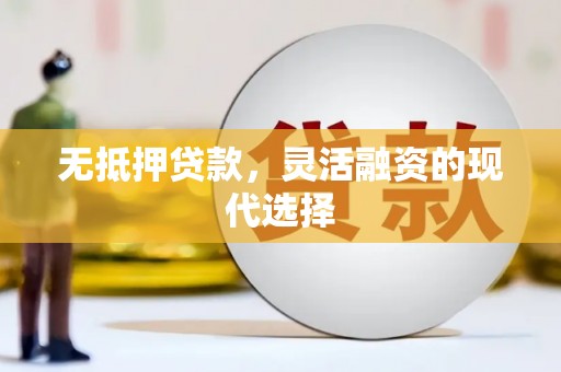 西充无抵押贷款，灵活融资的现代选择
