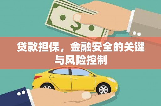 西充贷款担保，金融安全的关键与风险控制
