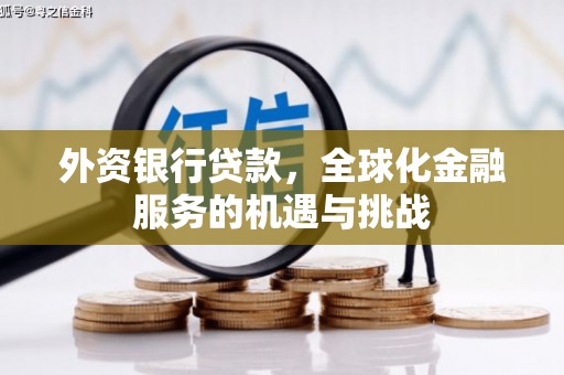 西充外资银行贷款，全球化金融服务的机遇与挑战